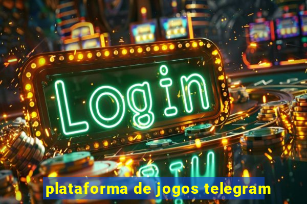 plataforma de jogos telegram